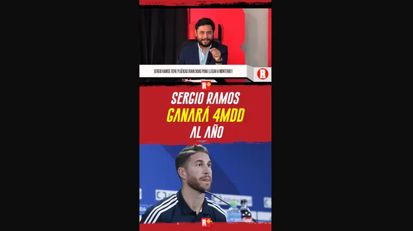 SERGIO RAMOS ganará 4MDD al AÑO
