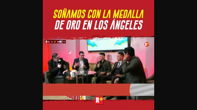 Osmar Olvera: "Soñamos con la medalla de ORO en los Ángeles"