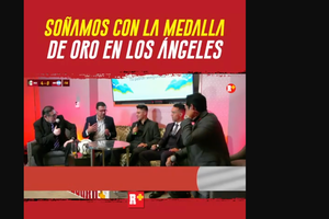 Osmar Olvera: "Soñamos con la medalla de ORO en los Ángeles"