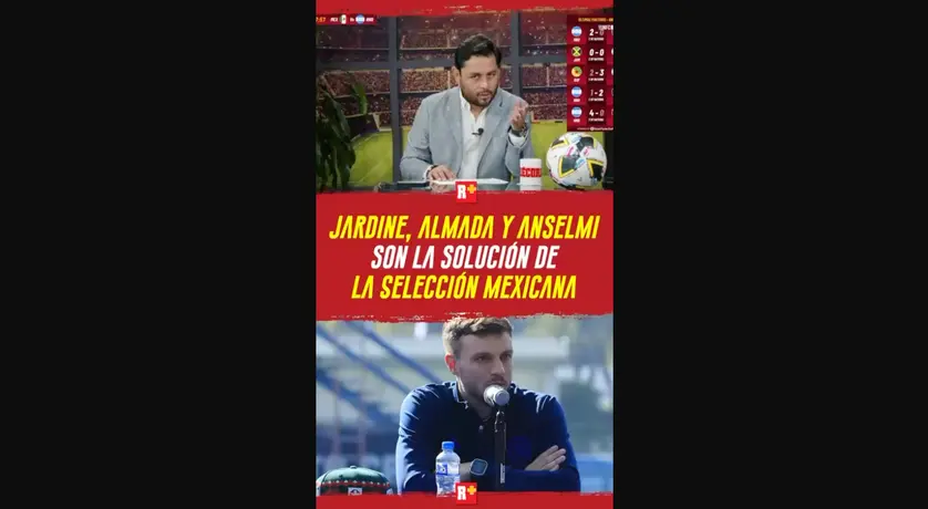 Jardine, Anselmi y Almada son la solución de la selección mexicana