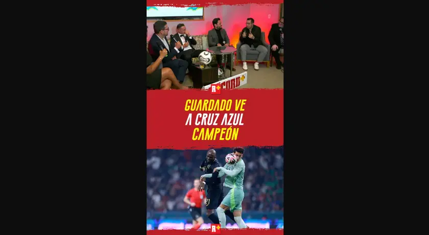 GUARDADO ve a CRUZ AZUL campeón