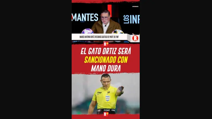 El GATO ORTÍZ será SANCIONADO con MANO DURA