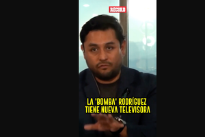 LA 'BOMBA' RODRIGUEZ TIENE NUEVA TELEVISORA