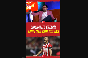 CHICHARITO ESTARÍA molesto con CHIVAS
