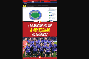 ¿La AFICIÓN volvió abandonar al AMÉRICA?
