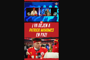 ¡YA dejen a Patrick Mahomes en PAZ!