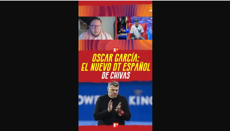 OSCAR GARCÍA el UEVO DT español del GUADALAJARA