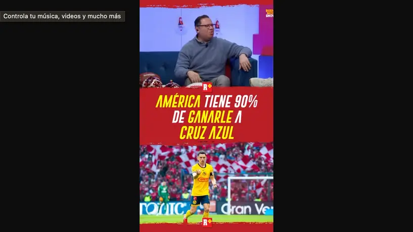 América tiene el 90% de ganarle a CRUZ AZUL