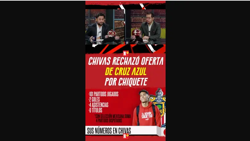 CHIVAS rechazó la OFERTA por CHIQUETE