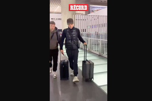 MARTÍN ANSELMI en el AEROPUERTO de la CDMX, RUMBO a PORTUGAL