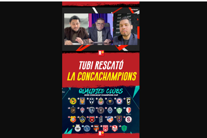 TUBI rescató la CONCACHAMPIONS