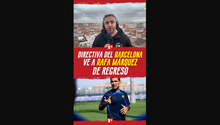 DIRECTIVA del BARCELONA ve bien el REGRESO de RAFA MÁRQUEZ
