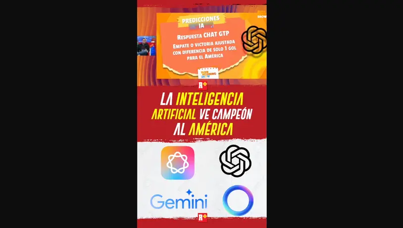 La INTELIGENCIA ARTIFICIAL ve CAMPEÓN al AMÉRICA