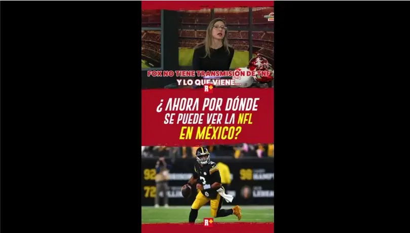 ¿Ahora por DÓNDE se puede ver la NFL en MÉXICO?