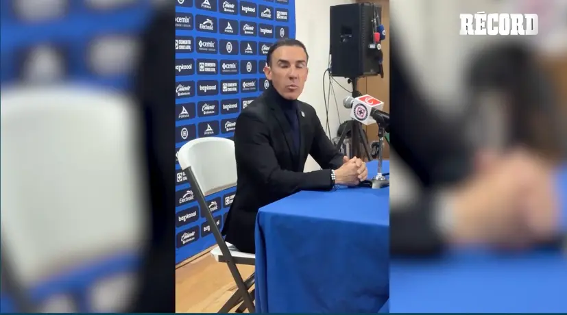 Vicente Sánchez tras mantenerse invicto como DT de Cruz Azul: “Es importante para el grupo”