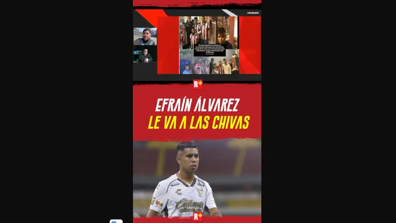 EFRAÍN ÁLVAREZ LE VA A CHIVAS