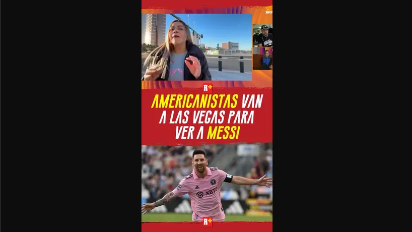 TODOS QUIEREN VER A MESSI AMERICANISTAS viajan a LAS VEGAS para ver el América VS INTER DE MIAMI