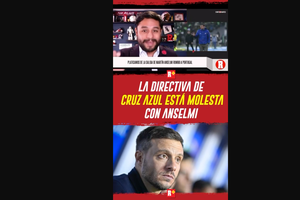 La DIRECTIVA de CRUZ AZUL está MOLESTA con ANSELMI