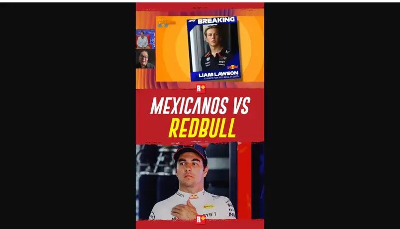 Los mexicanos vs Red Bull por Checo Pérez
