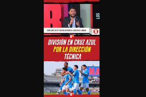DIVISIÓN en CRUZ AZUL por la DIRECCIÓN TÉCNICA