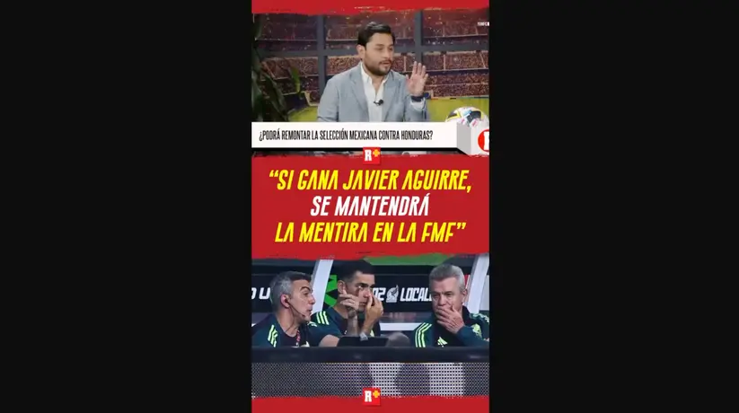 Si gana Javier Aguirre, se mantendrá la mentira en la FMF