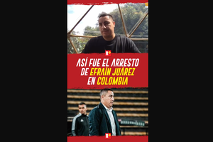 Así fue el ARRESTO de Efraín Juárez en Colombia