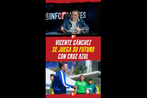 VICENTE SÁNCHEZ se JUEGA su FUTURO con CRUZ AZUL