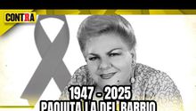 Murió Paquita la del Barrio
