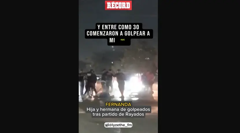 GOLPEAN aficionado de PACHUCA en MONTERREY