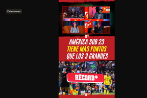 AMÉRICA sub 23 tiene MÁS PUNTOS que los 3 grandes