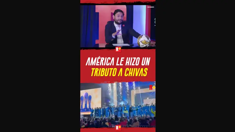 AMÉRICA le HIZO TRIBUTO a CHIVAS