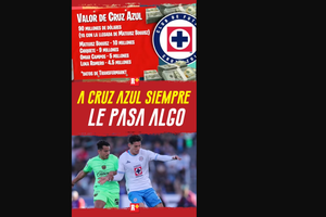 A CRUZ AZUL siempre le pasa ALGO