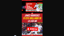 JAMES RODRÍGUEZ si esta BRILLANDO en la LIGA MX