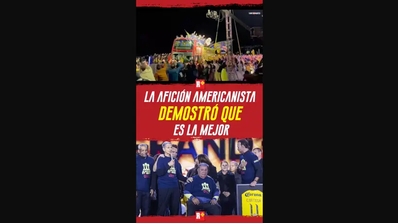 La AFICIÓN americanista DEMOSTRÓ que es la mejor