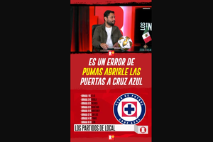 Es un ERROR de PUMAS, ABRIRLE las PUERTAS a CRUZ AZUL