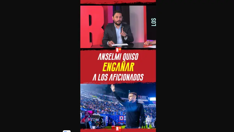 ANSELMI quiso ENGAÑAR a los AFICIONADOS