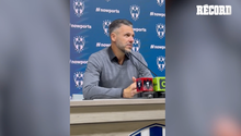 Martín Demichelis, molesto con arbitraje tras derrota de Rayados ante Pachuca