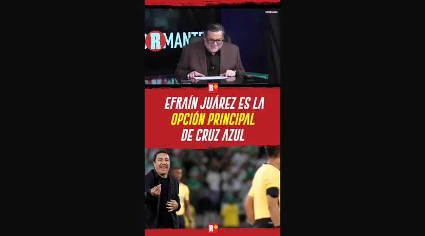 Efraín JUÁREZ es la PRINCIPAL OPCIÓN de CRUZ AZUL