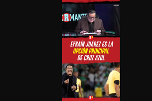 Efraín JUÁREZ es la PRINCIPAL OPCIÓN de CRUZ AZUL
