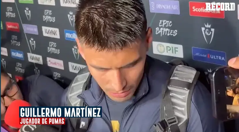 Guillermo Martínez: "Me siento orgulloso de Santiago Giménez"