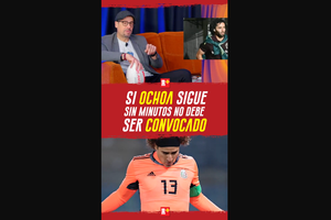 si OCHOA sigue sin minutos NO de be ser CONVOCADO