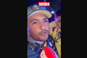 AFICIONADO AMERICANISTA indignado por el trato de la POLICÍA