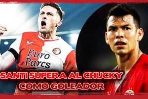 SANTI GIMÉNEZ SUPERA al CHUCKY LOZANO como MÁXIMO GOLEADOR MEXICANO en la EREDIVISIE