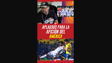 Aplausos para la AFICIÓN del América