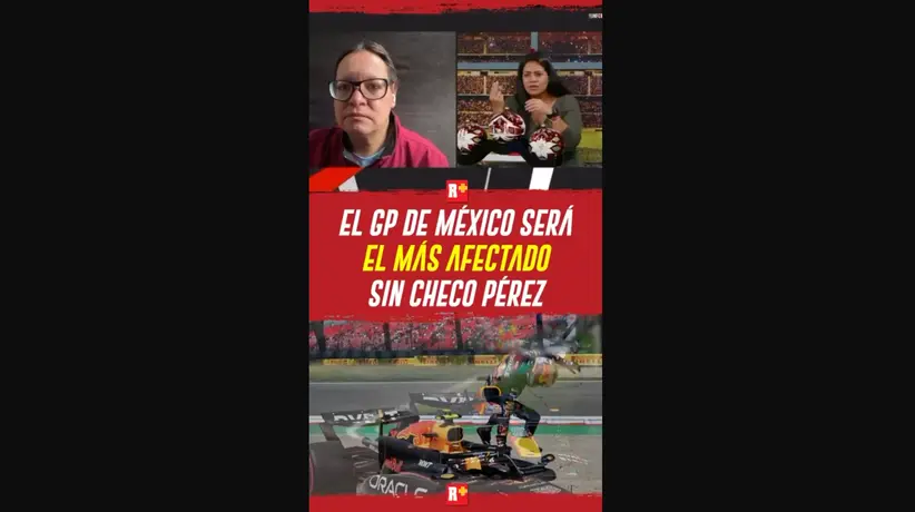 EL GP de México será el más afectado sin Checo Pérez