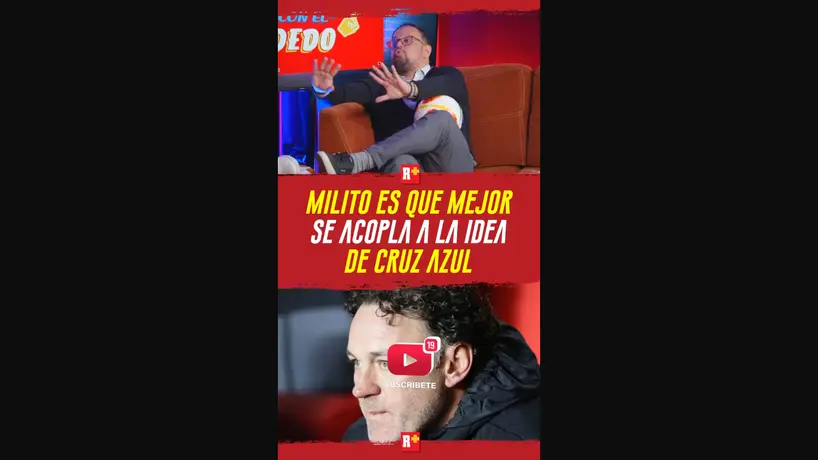 MILITO es el que MEJOR se ACOPLA a la IDEA de CRUZ AZUL
