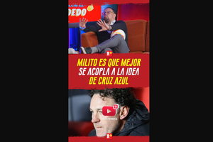 MILITO es el que MEJOR se ACOPLA a la IDEA de CRUZ AZUL
