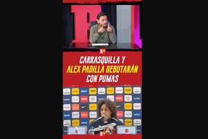 CARRASQUILLA y ALEX PADILLA, DEBUTARÁN CON PUMAS