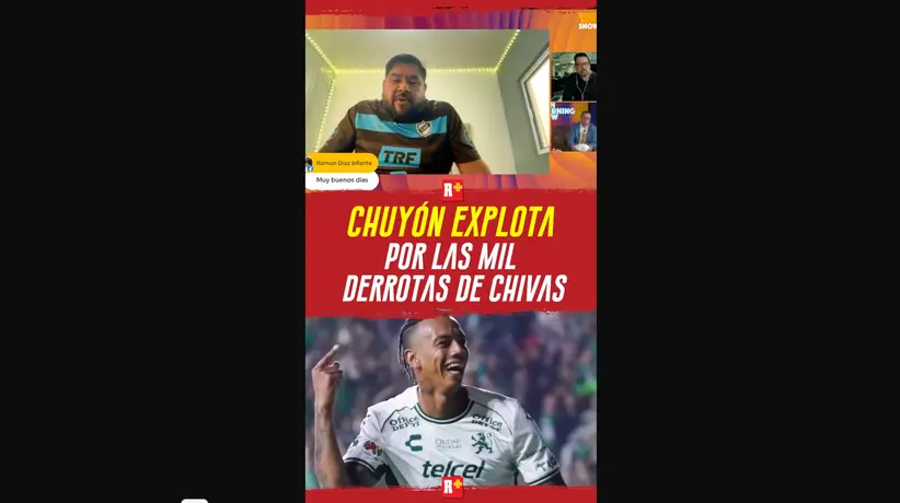 CHUYÓN explota tras las mil DERROTAS de CHIVAS