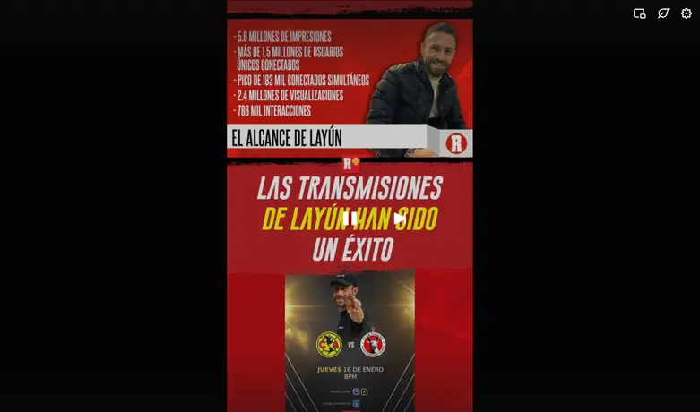 La TRANSMISIONES de LAYÚN han SIDO un ÉXITO